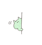 【手がき】ねこくらげ（個別スタンプ：18）