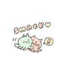 【手がき】ねこくらげ（個別スタンプ：29）