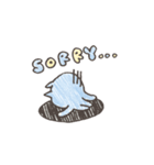 【手がき】ねこくらげ（個別スタンプ：30）