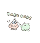 【手がき】ねこくらげ（個別スタンプ：31）