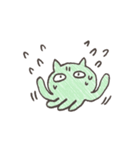 【手がき】ねこくらげ（個別スタンプ：33）