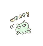 【手がき】ねこくらげ（個別スタンプ：36）