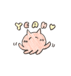 【手がき】ねこくらげ（個別スタンプ：39）