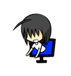 ばか兄妹と変な幼馴染（個別スタンプ：24）