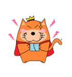 Fluffy Orange（個別スタンプ：7）