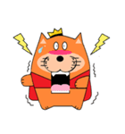 Fluffy Orange（個別スタンプ：24）