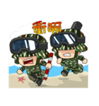 Taiwan Cute Marine corps Daily（個別スタンプ：2）