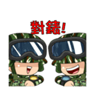 Taiwan Cute Marine corps Daily（個別スタンプ：6）