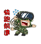 Taiwan Cute Marine corps Daily（個別スタンプ：11）
