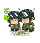 Taiwan Cute Marine corps Daily（個別スタンプ：34）