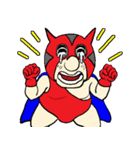 スーパーヒーロー レチュラー（個別スタンプ：9）