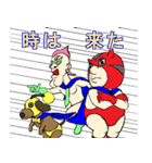 スーパーヒーロー レチュラー（個別スタンプ：34）