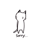 I am a cat ！（個別スタンプ：4）