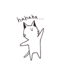 I am a cat ！（個別スタンプ：11）