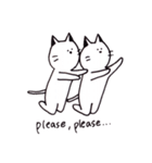 I am a cat ！（個別スタンプ：22）