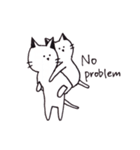 I am a cat ！（個別スタンプ：25）