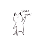 I am a cat ！（個別スタンプ：27）