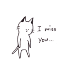 I am a cat ！（個別スタンプ：34）