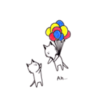 I am a cat ！（個別スタンプ：35）