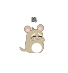 Roborovski hamster（個別スタンプ：7）