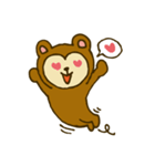 LOVEくま（個別スタンプ：4）