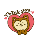 LOVEくま（個別スタンプ：8）