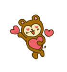 LOVEくま（個別スタンプ：28）