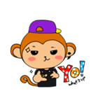 HipHop Monkey（個別スタンプ：1）