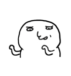 The fat white（個別スタンプ：3）