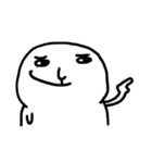The fat white（個別スタンプ：8）