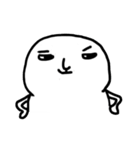The fat white（個別スタンプ：35）