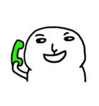 The fat white（個別スタンプ：36）