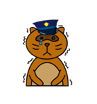タヌキ警察（個別スタンプ：9）