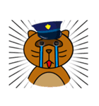 タヌキ警察（個別スタンプ：10）