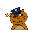 タヌキ警察（個別スタンプ：25）