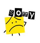 sticky note baby (ver.1)（個別スタンプ：16）