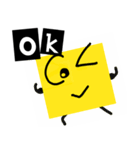 sticky note baby (ver.1)（個別スタンプ：39）