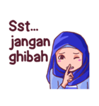 Euis Geulis Hijab Girl Sunda（個別スタンプ：26）