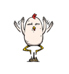 Super Dramatic Chicken（個別スタンプ：5）