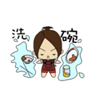 Swollen Wife (housewives papers)（個別スタンプ：6）