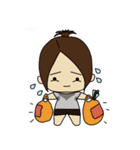 Swollen Wife (housewives papers)（個別スタンプ：9）