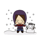Swollen Wife (housewives papers)（個別スタンプ：36）