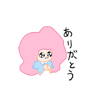 髪の毛が綿あめちゃん（個別スタンプ：24）