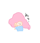 髪の毛が綿あめちゃん（個別スタンプ：25）
