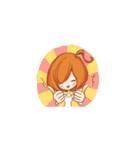 元気OLの-  Q   ちゃん（個別スタンプ：3）