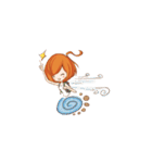 元気OLの-  Q   ちゃん（個別スタンプ：10）