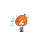元気OLの-  Q   ちゃん（個別スタンプ：22）