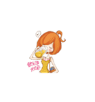 元気OLの-  Q   ちゃん（個別スタンプ：36）