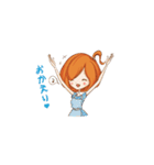 元気OLの-  Q   ちゃん（個別スタンプ：38）