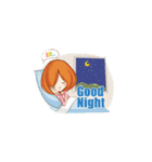 元気OLの-  Q   ちゃん（個別スタンプ：40）